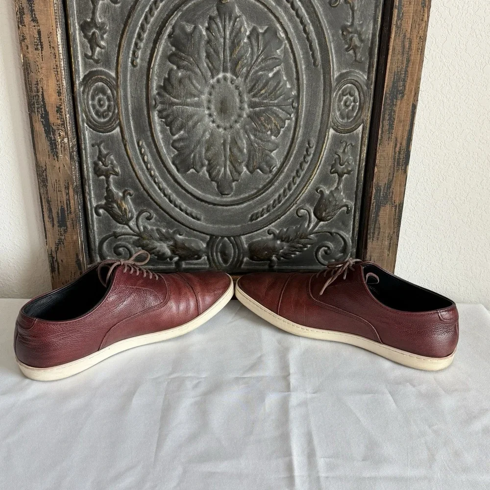 Allen Edmonds Park Avenue Oxford Cap Toe‎ Dress Sneaker Leather Men's 8.5 D